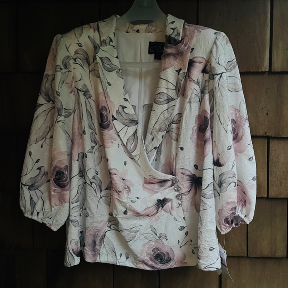 Alex Marie Black Ruffled Chiffon Midi Dress Long Sleeve Rhinestones Size 10 - Picture 13 of 15